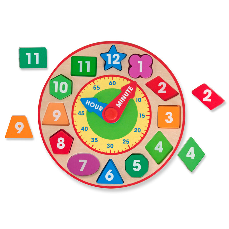 Shape Sorting Clock