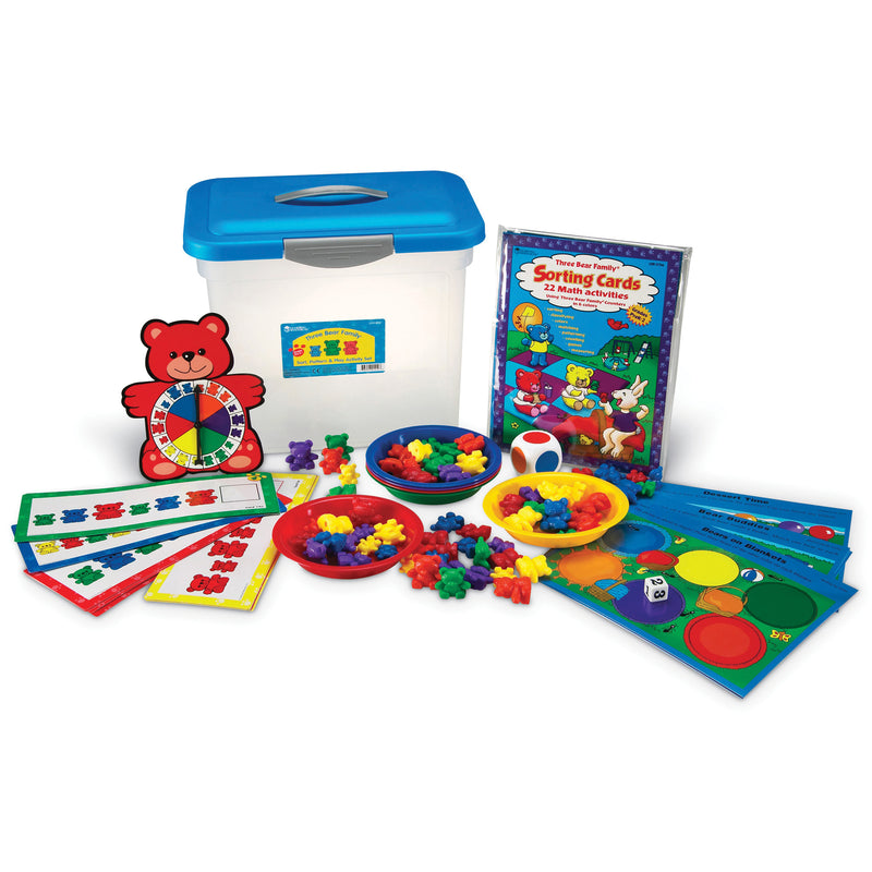 Three Bear Family Sort Pattern Play Gr Pk-2 Activity Set
