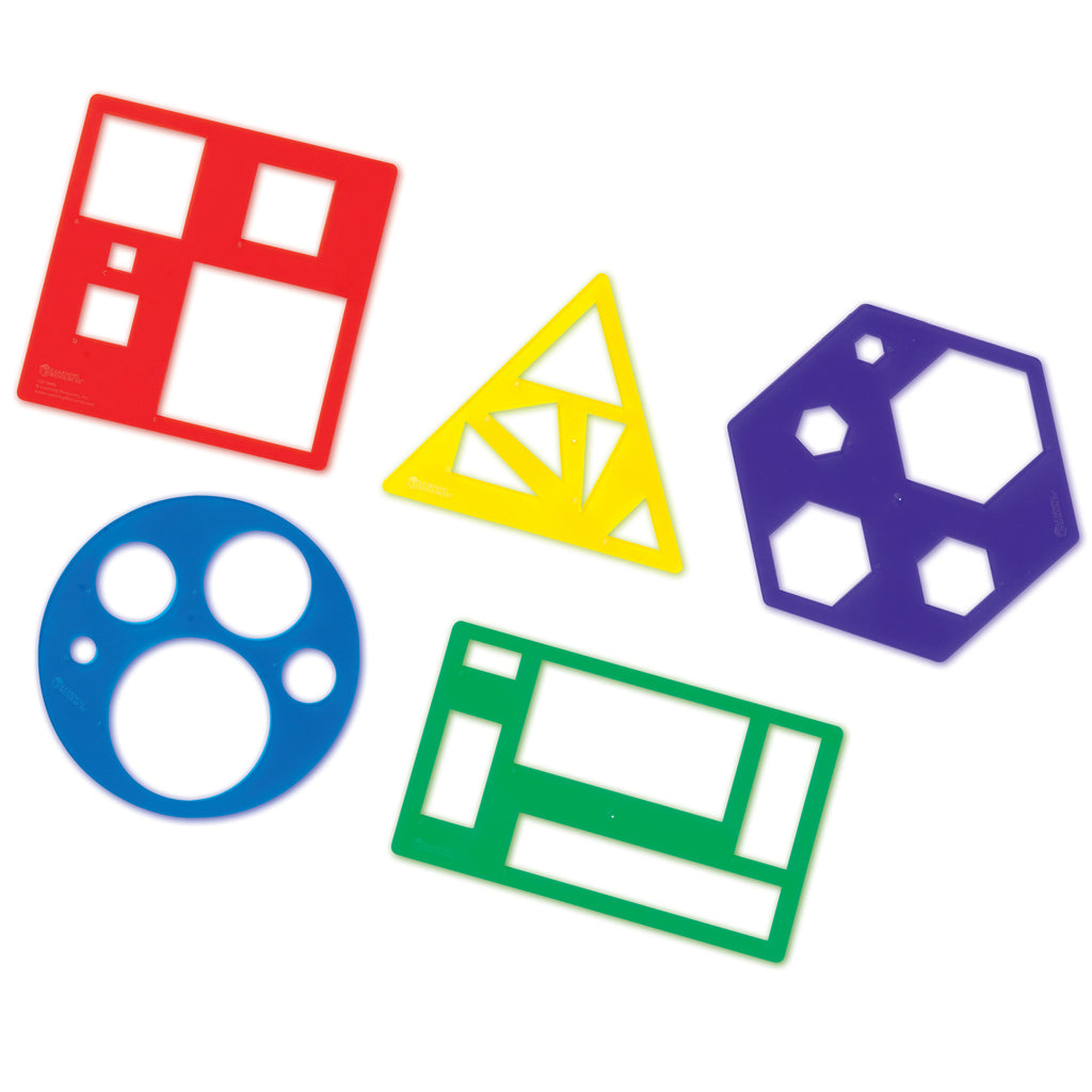 Primary Shapes Templete Set