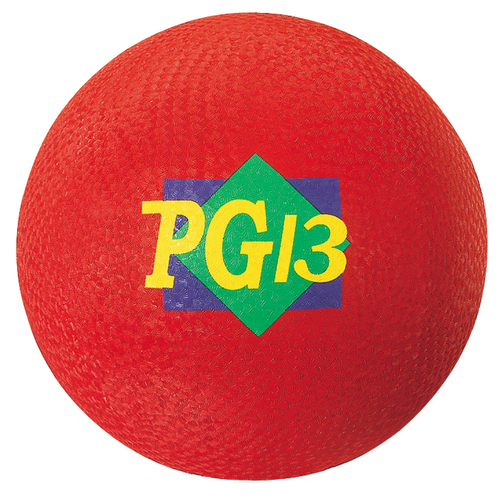 Playground Ball Red 13 In 2 Ply
