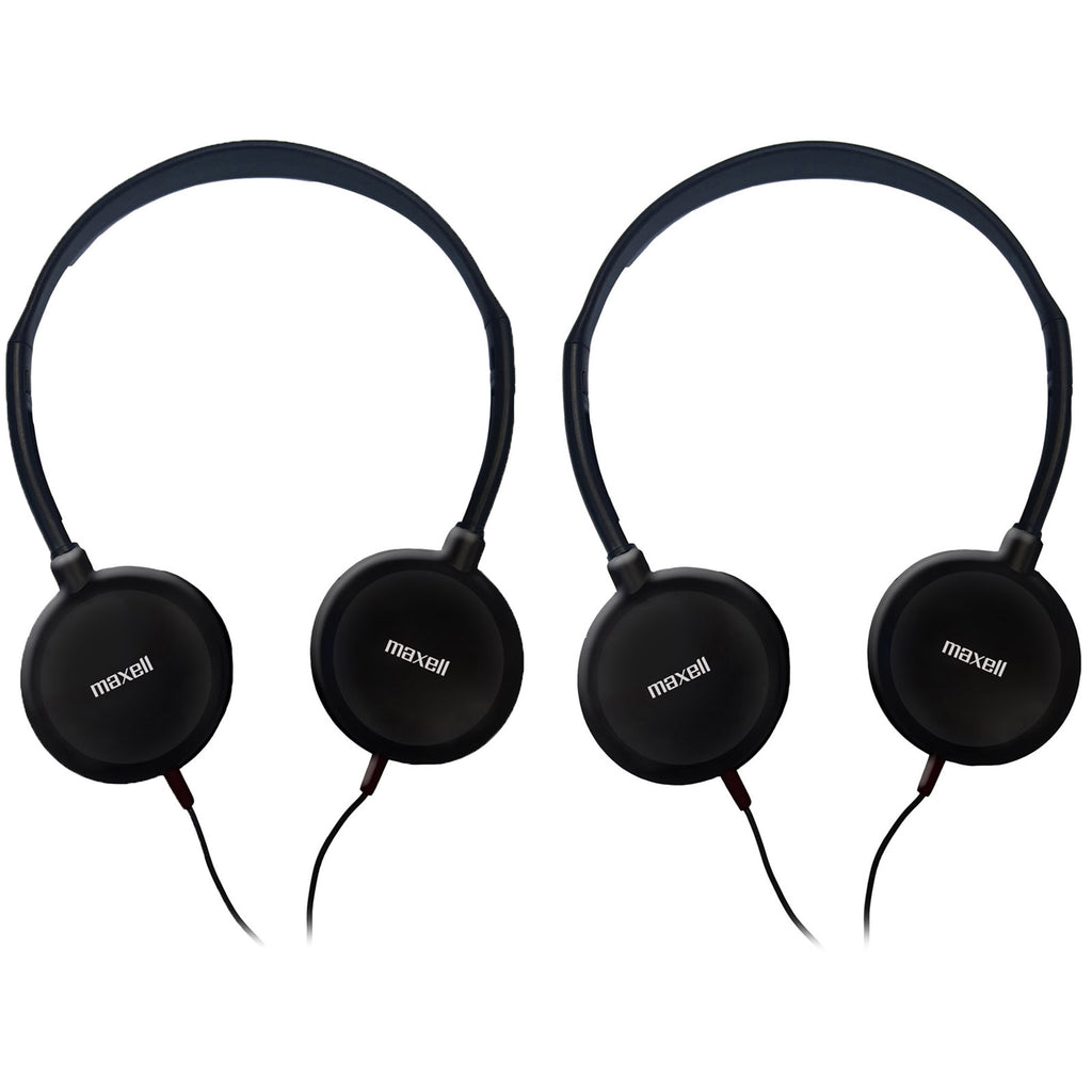 (2 Ea) Hp-100 Budget Stereo Headphones
