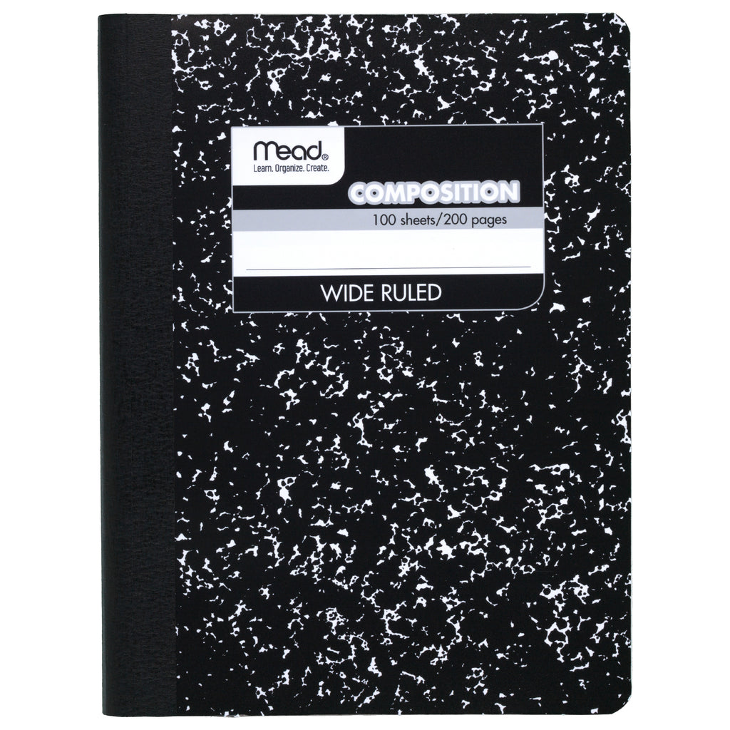 Notebook Composition 100sht 9 3-4 X 7 1-2