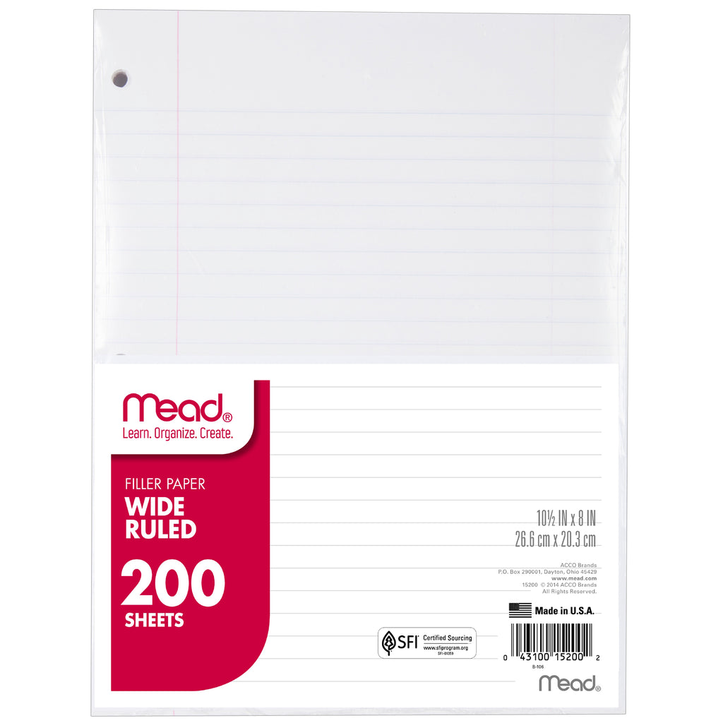 Paper Filler Wm 10 1-2 X 8 200 Ct
