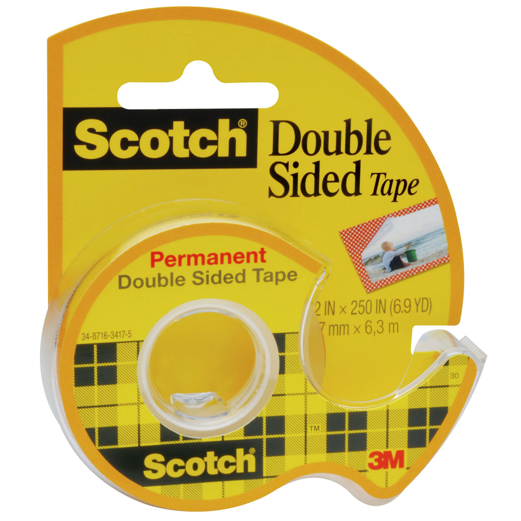Tape Double Stick 1-2 X 250