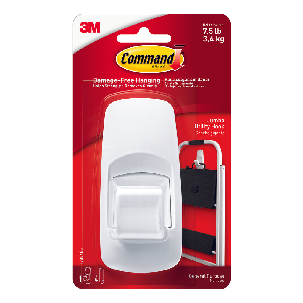 Command Adhesive Reusable Jumbo Hook