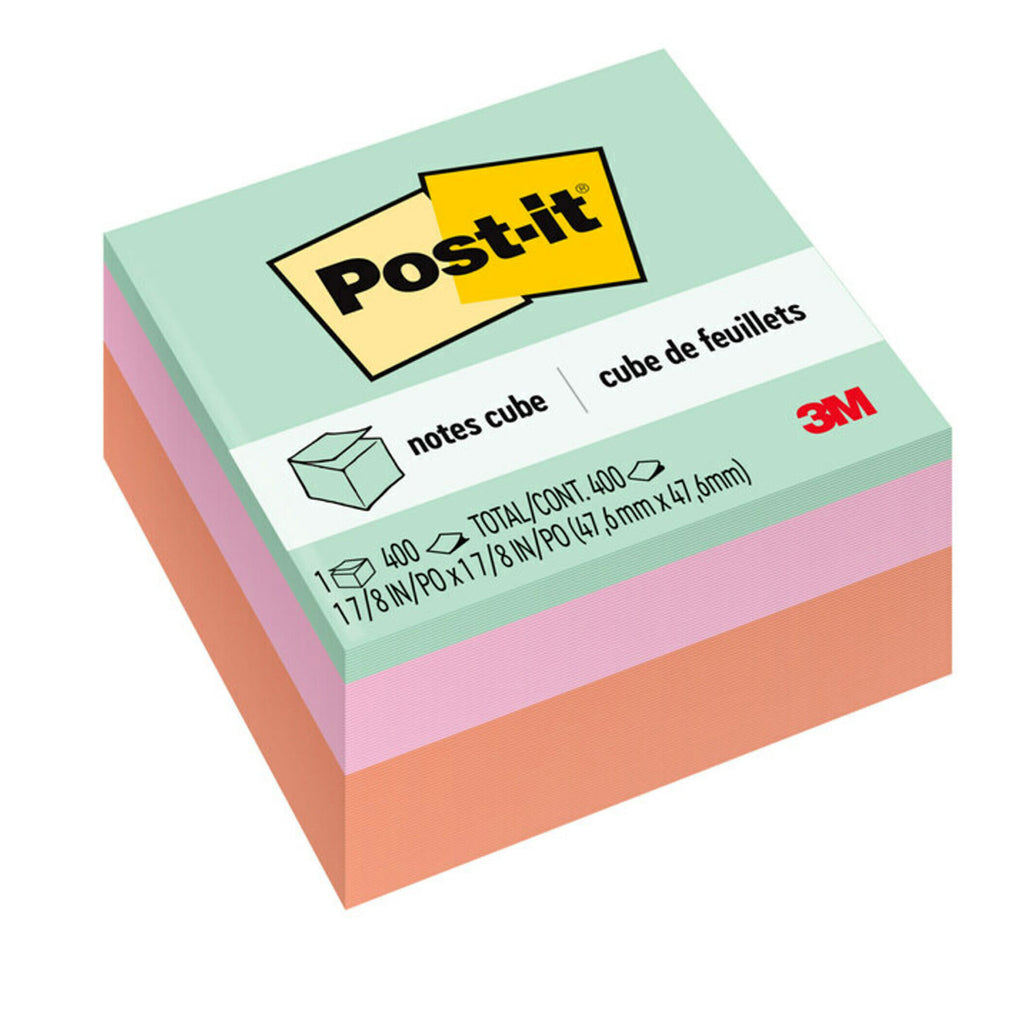 Post-it Notes Cube 2x2 400shts Pas