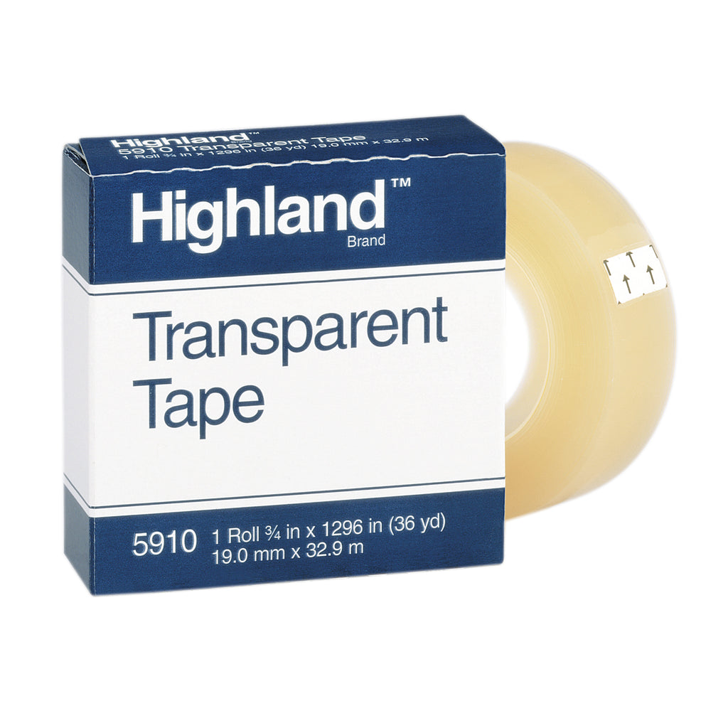 Tape Highland Transparent 3-4x1296