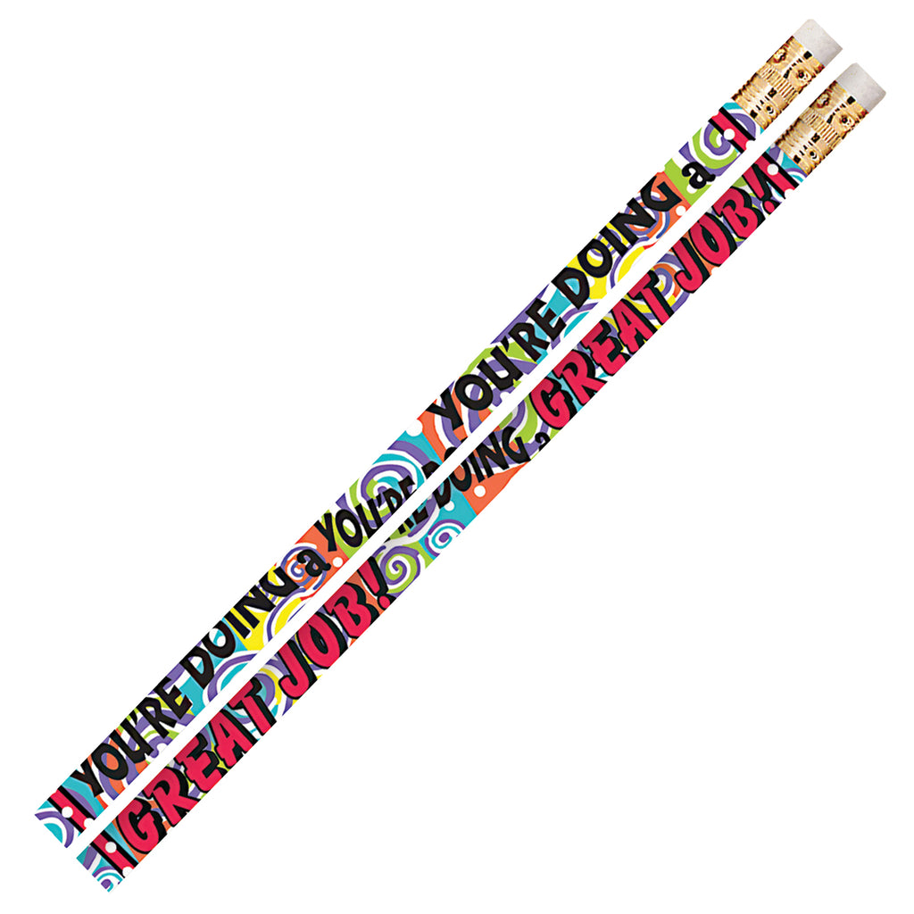 Youre Doing A Great Job 12pk Motivational Fun Pencils