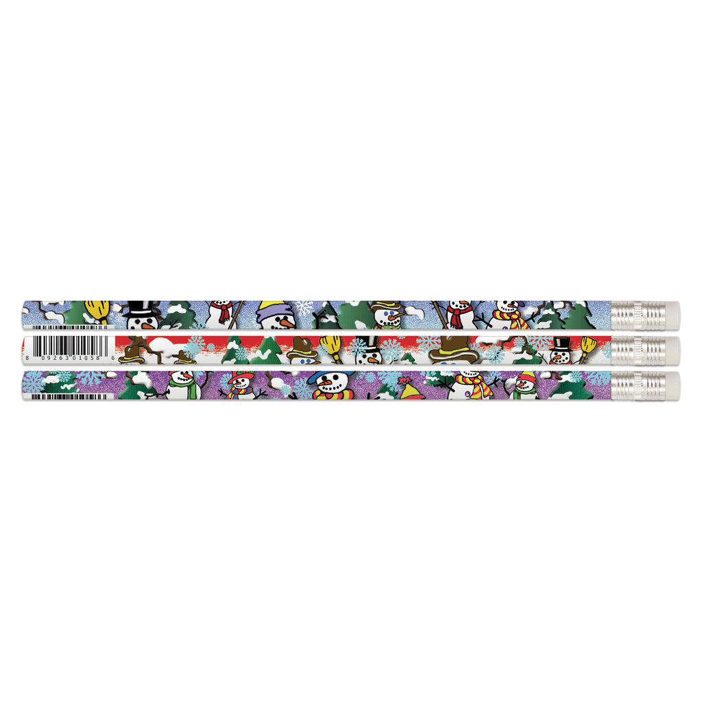 Snowbuddies Pencils 12 Pk