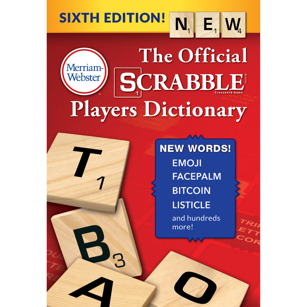 Official Scrabble Players Dictionry 6th Ed. Hardcover