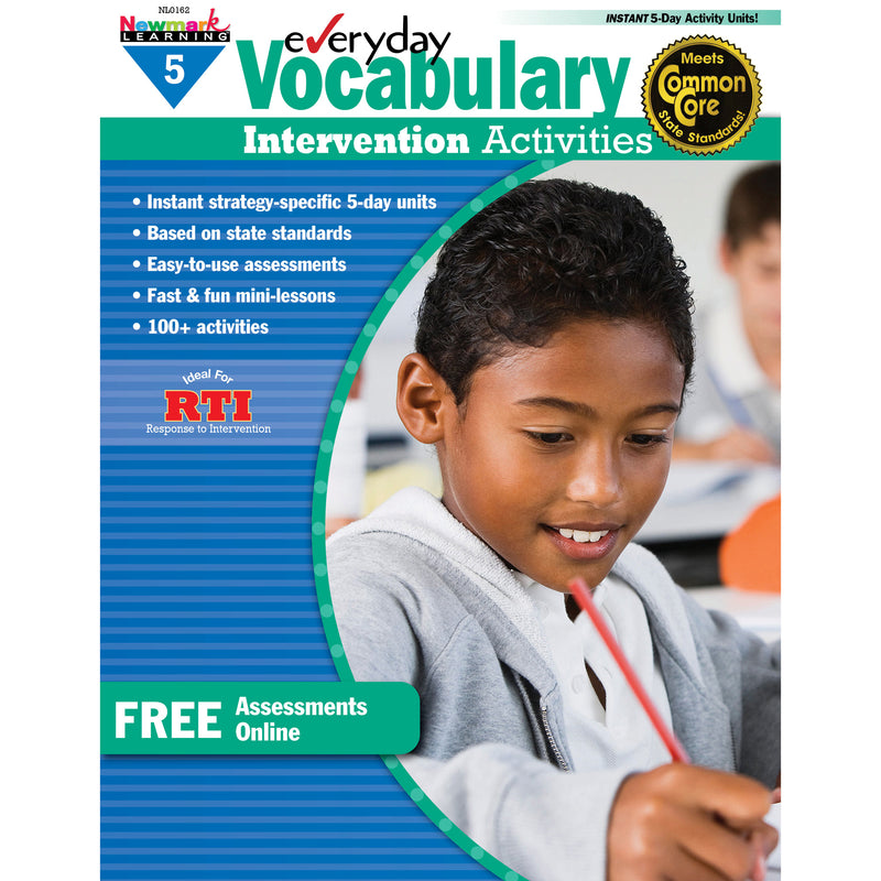 Everyday Vocabulary Gr 5 Intervention Activities