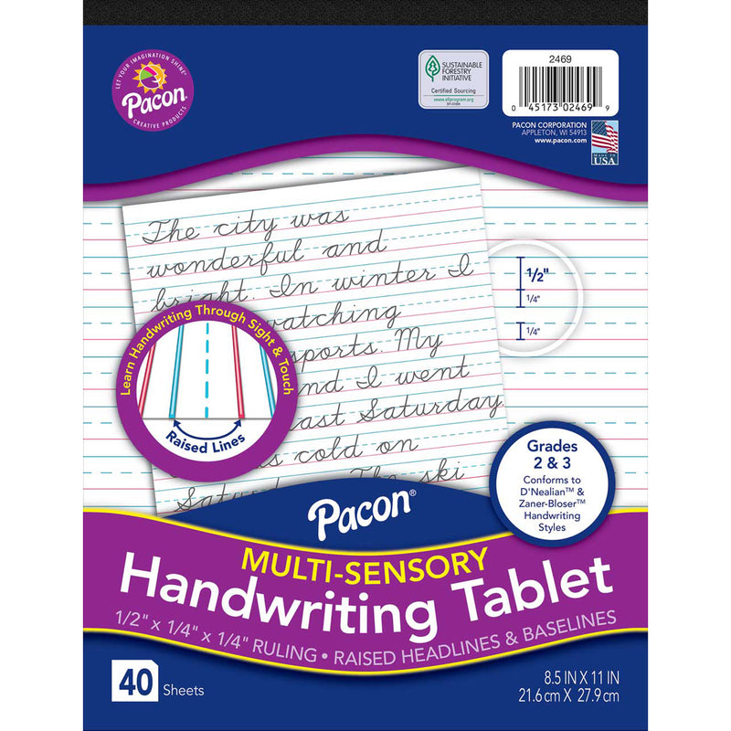 Multi Snsry Handwriting Tablet Gr 2