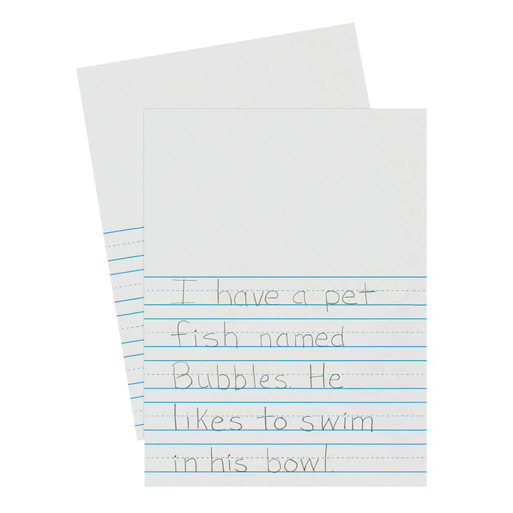 Picture Story Paper White 9x12 Ream 7-8 Rule