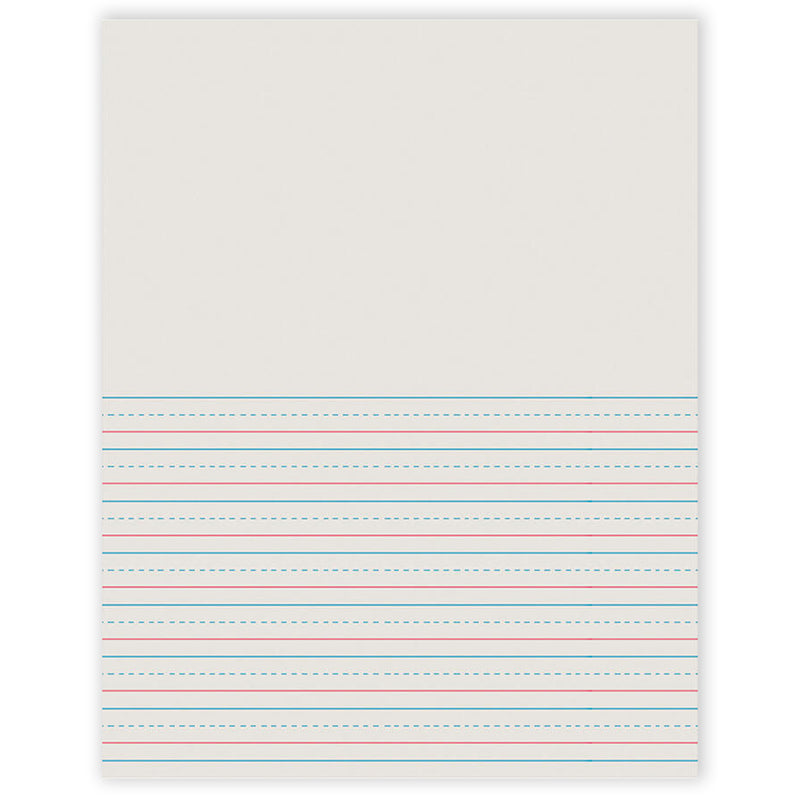 (5 Rm) Storybook Paper Short 8.5x11 500sht Per Rm 1-2 In Rule