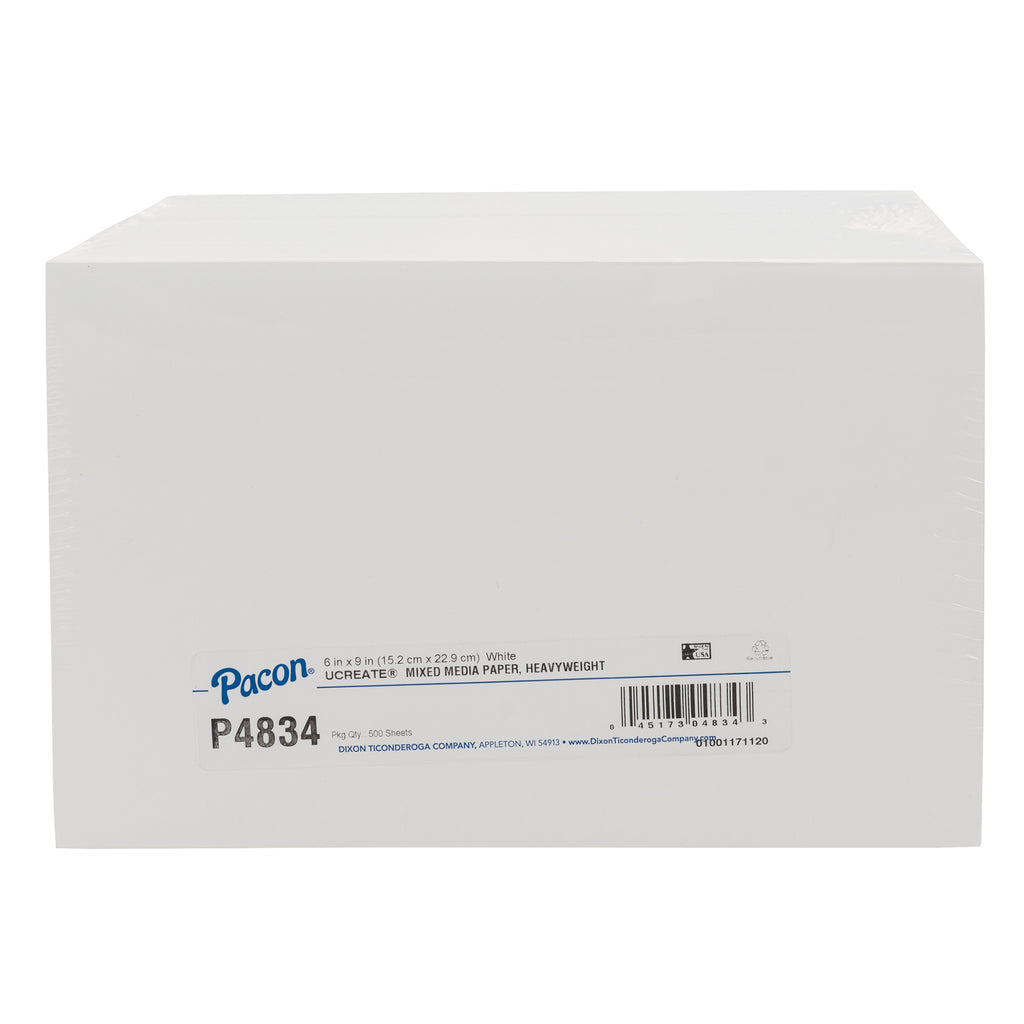 Mixed Media Paper 6x9 500 Sheets