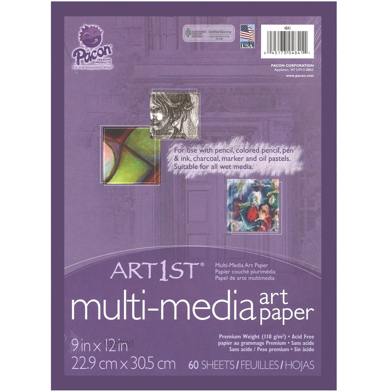 Art1st Multi Media Art Paper 9 X 12