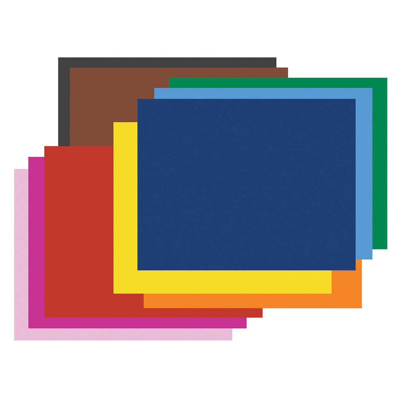 4 Ply Rr Poster Board 50 Sht Assorted