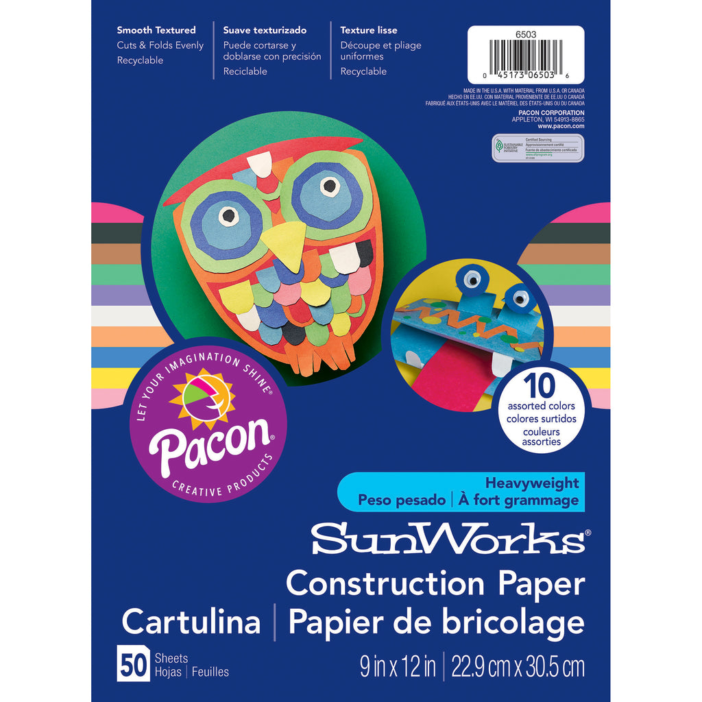 Construction Paper Asst