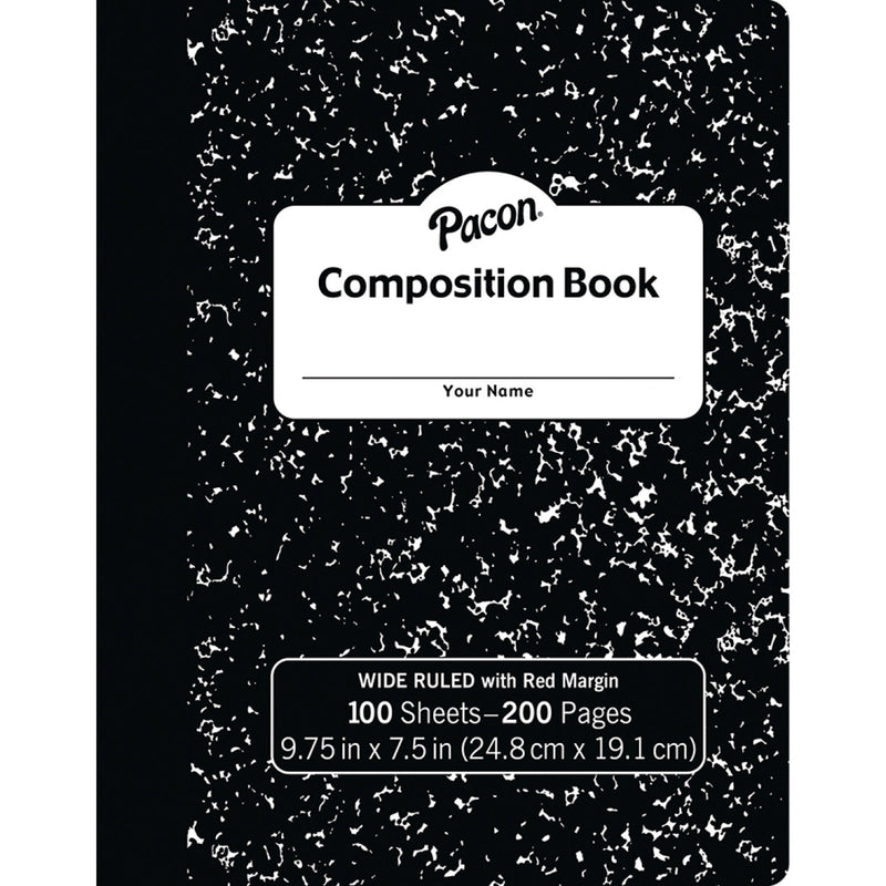 Composition Notebook 100shts 9.75 X 7.5