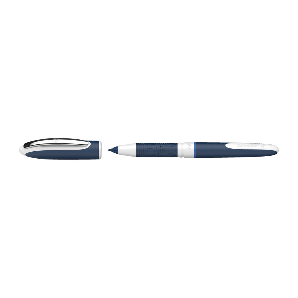 One Chng Rollerball Pens 6 Mm Blue Refillable 5pk