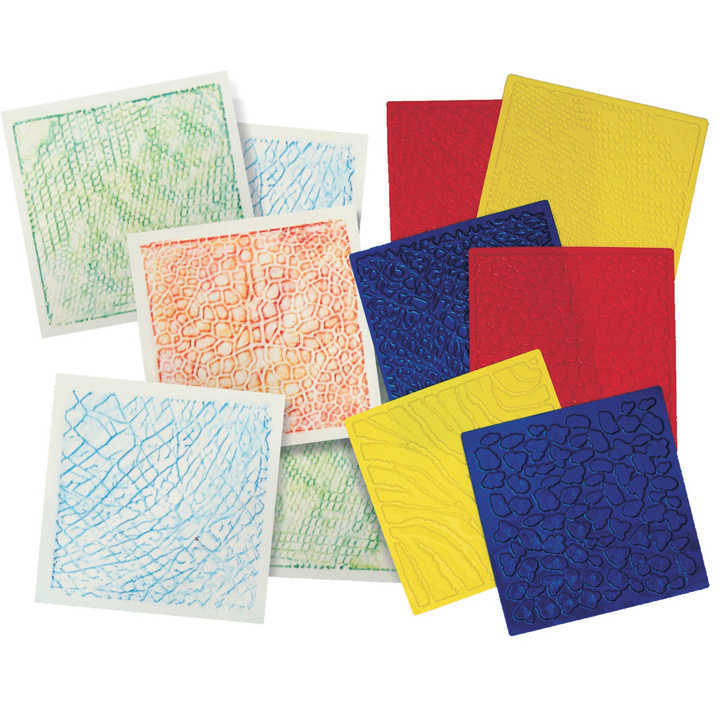 (2 Pk) Rubbing Plates Animal Skins