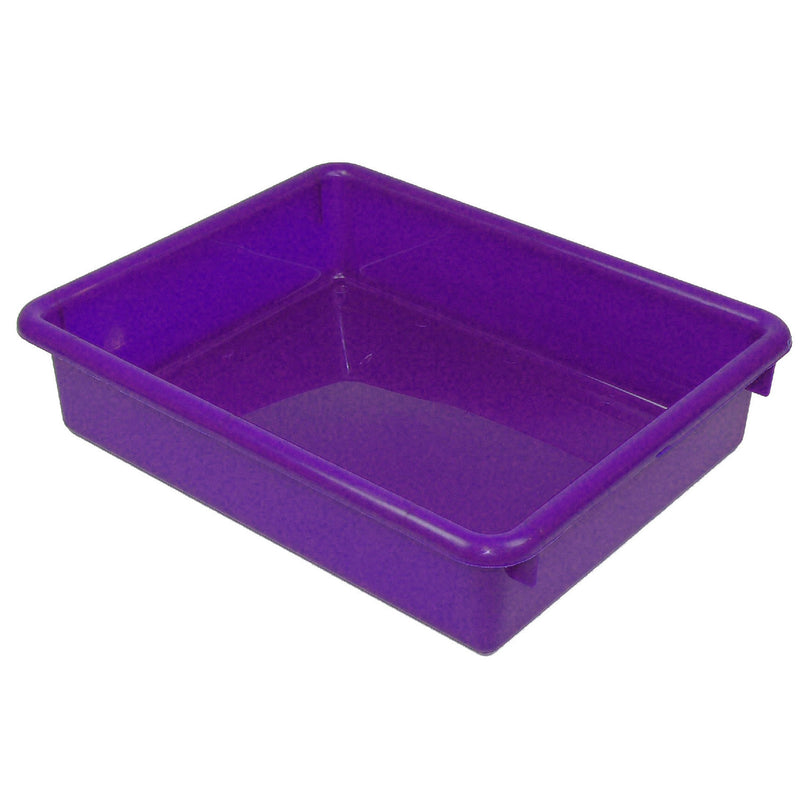 (3 Ea) 3in Purple Stowaway Letter Tray
