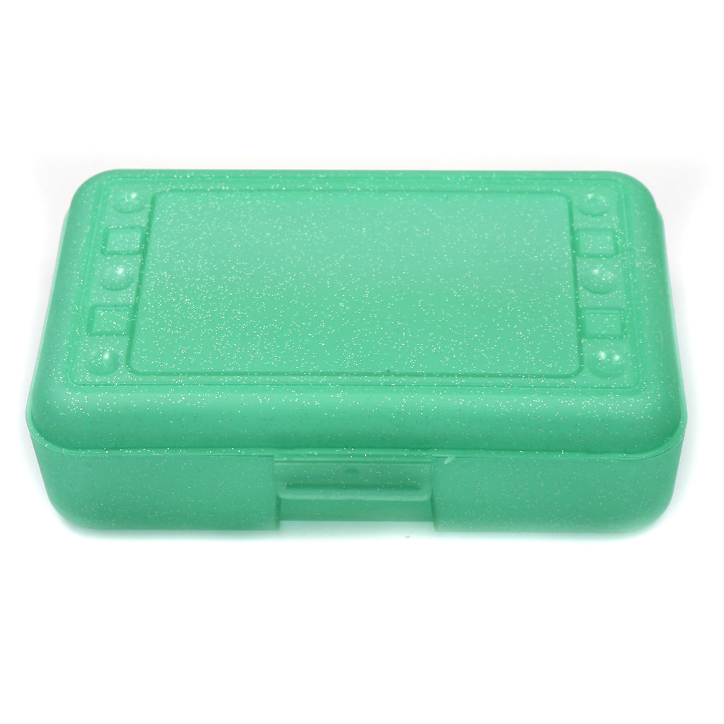Pencil Box Lime Sparkle