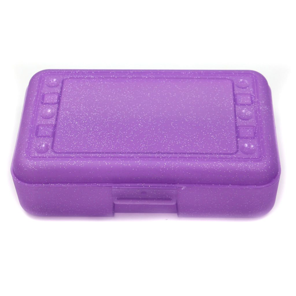 Pencil Box Purple Sparkle