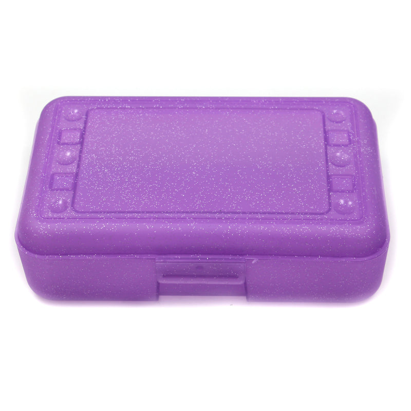 Pencil Box Purple Sparkle