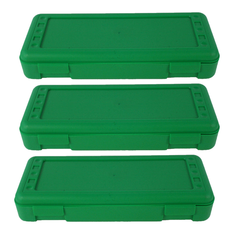 (3 Ea) Ruler Box Green