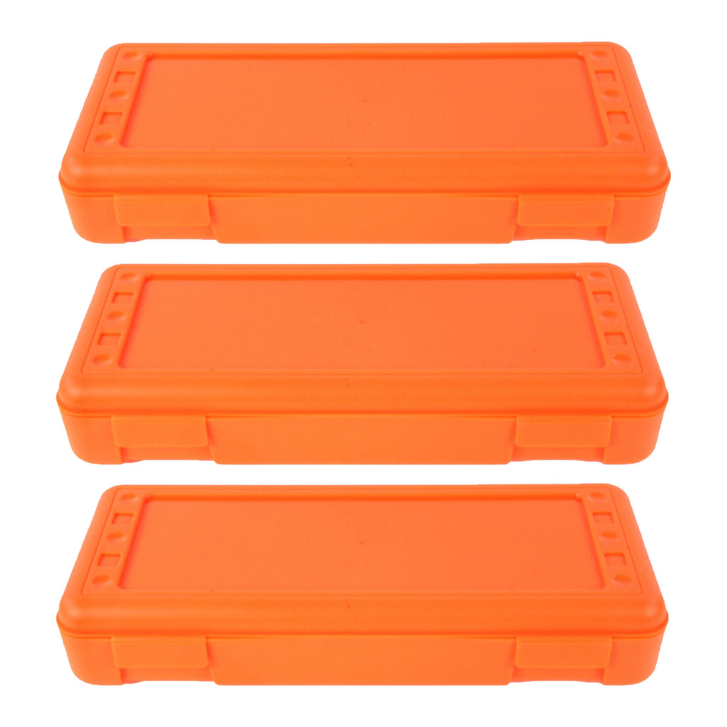 (3 Ea) Ruler Box Orange