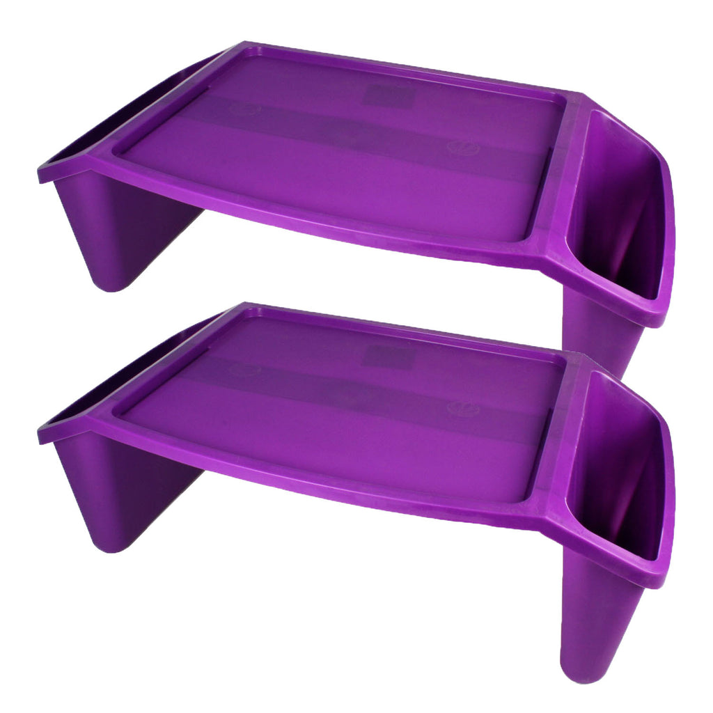(2 Ea) Lap Tray Purple