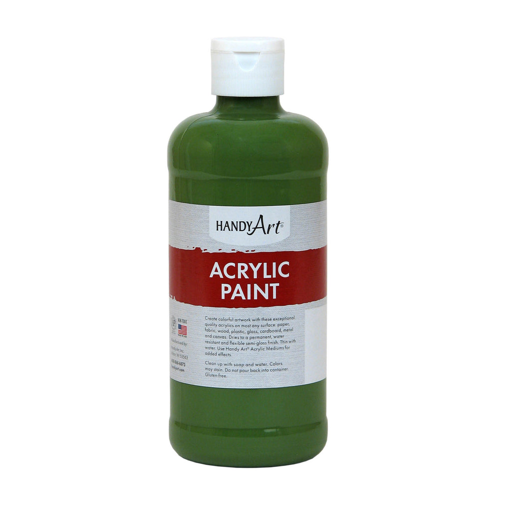 Acrylic Paint 16 Oz Green Oxide