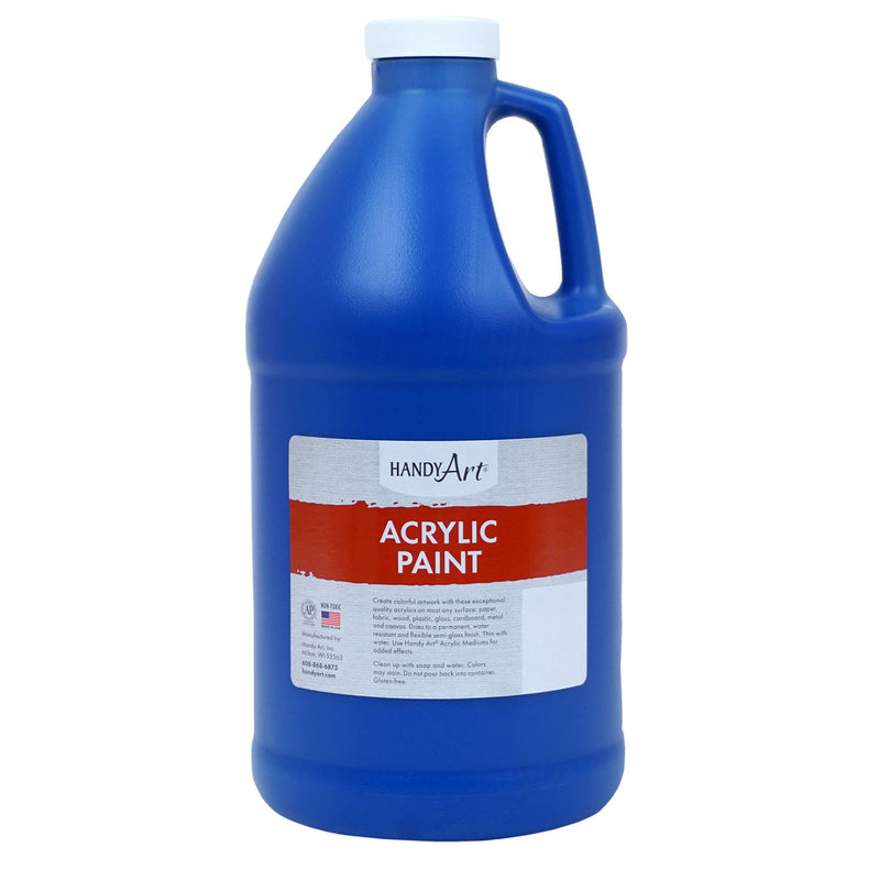 Acrylc Paint Half Gallon Ultra Blue
