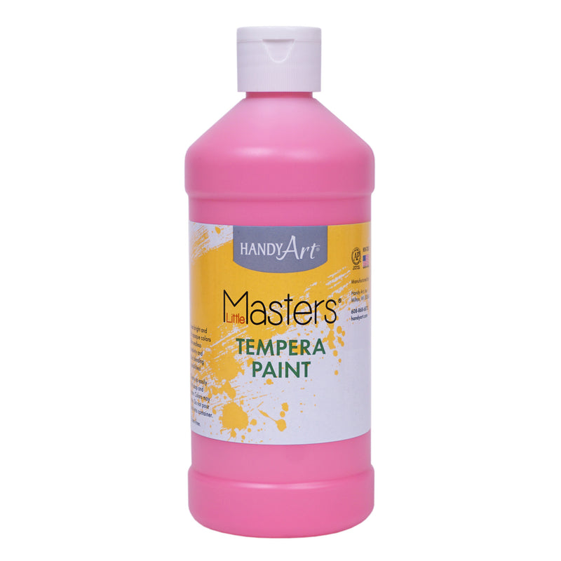 Tempera Paint Pint Pink Little Masters