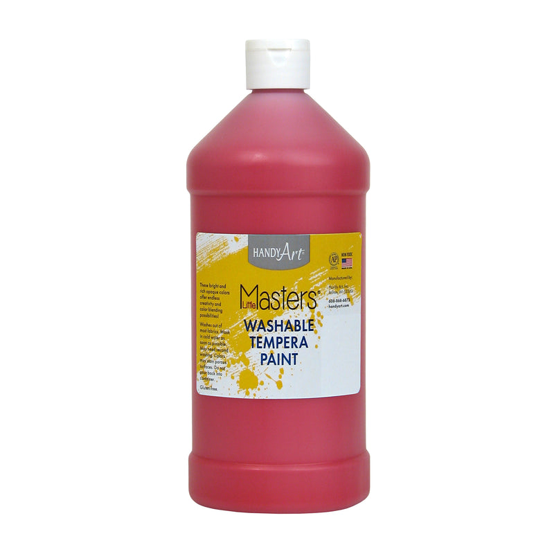 Little Masters Red 32oz Washable Paint