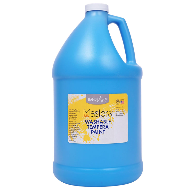 Wshble Tempera Paint Gallon Lt Blue Little Masters