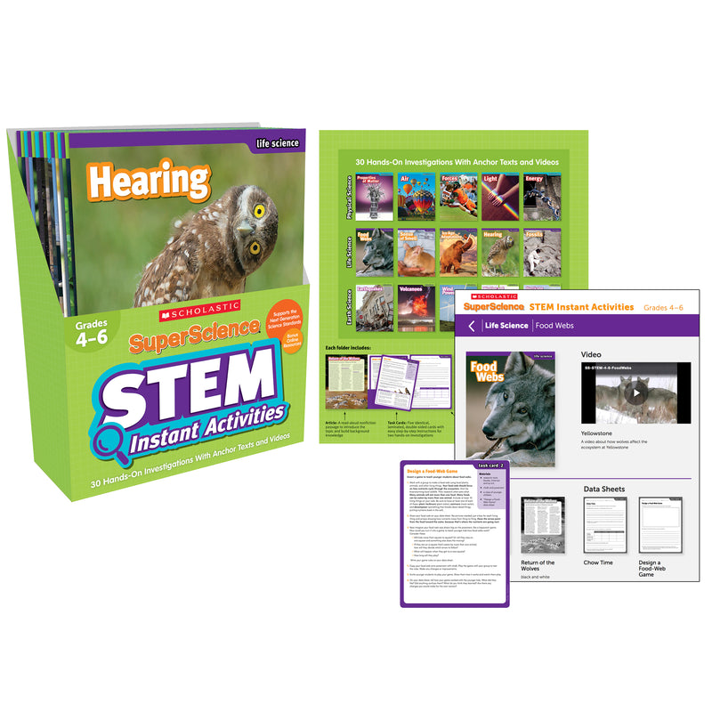 Superscience Gr 4-6 Stem Instant Activities