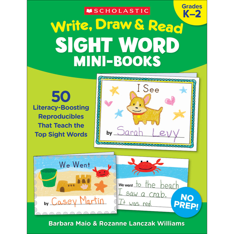 Write Draw & Read Mini Books Sight Word