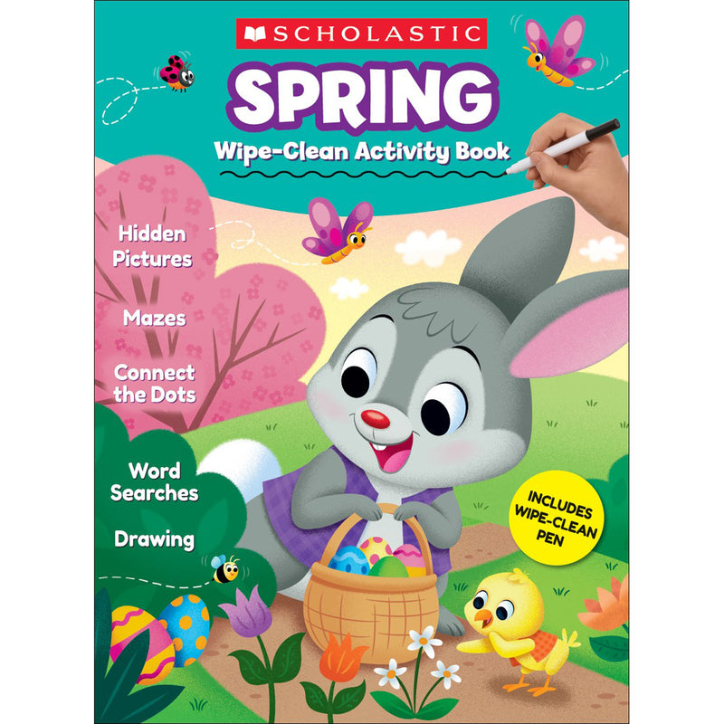 Spring Wipe-clean Activity Book