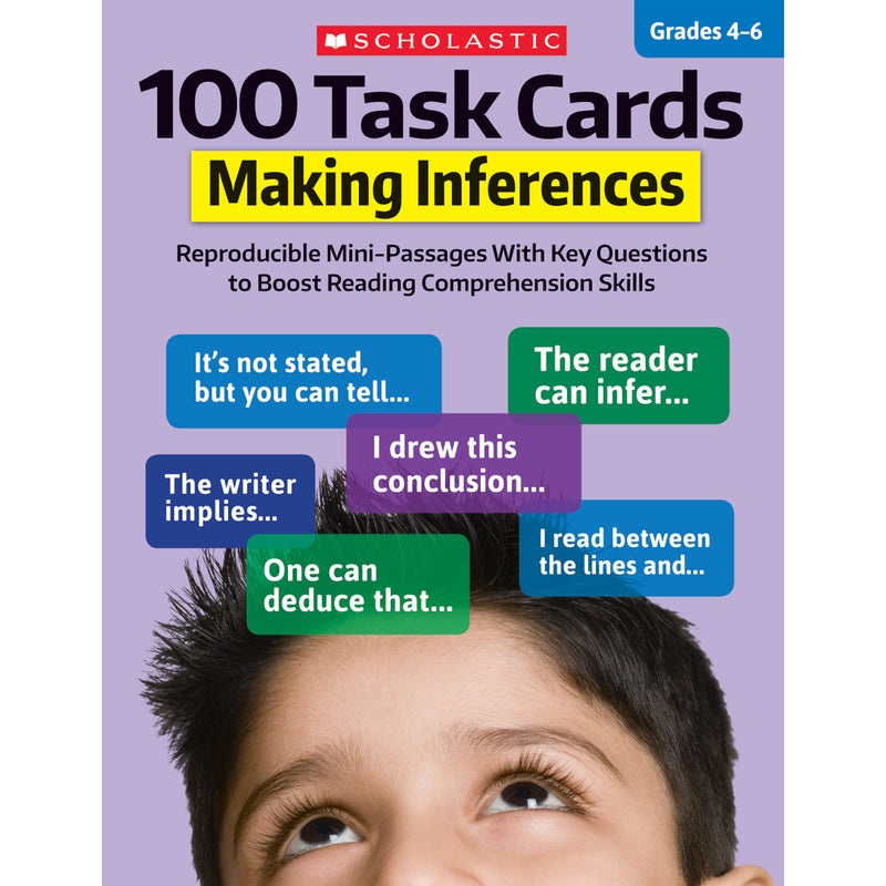 100 Task Cards Making Inferences