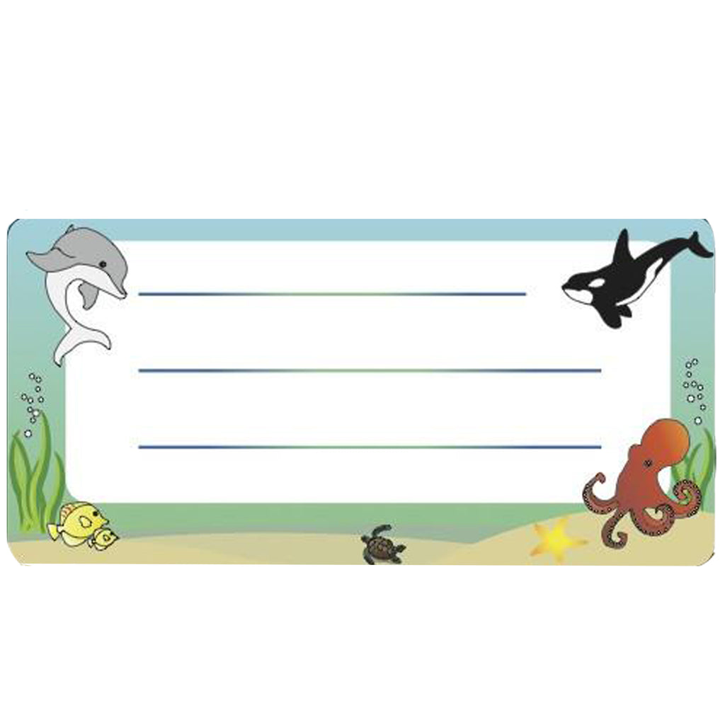 Ocean Life Nametags