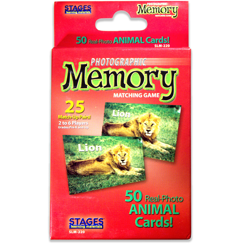 Animals Photographic Memory Matching Game