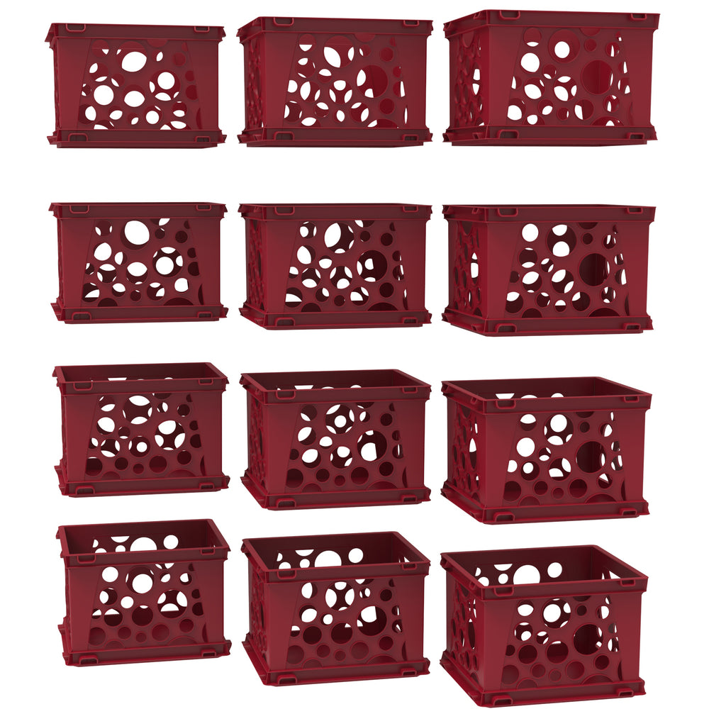 Mini Crate Red 12 Pack
