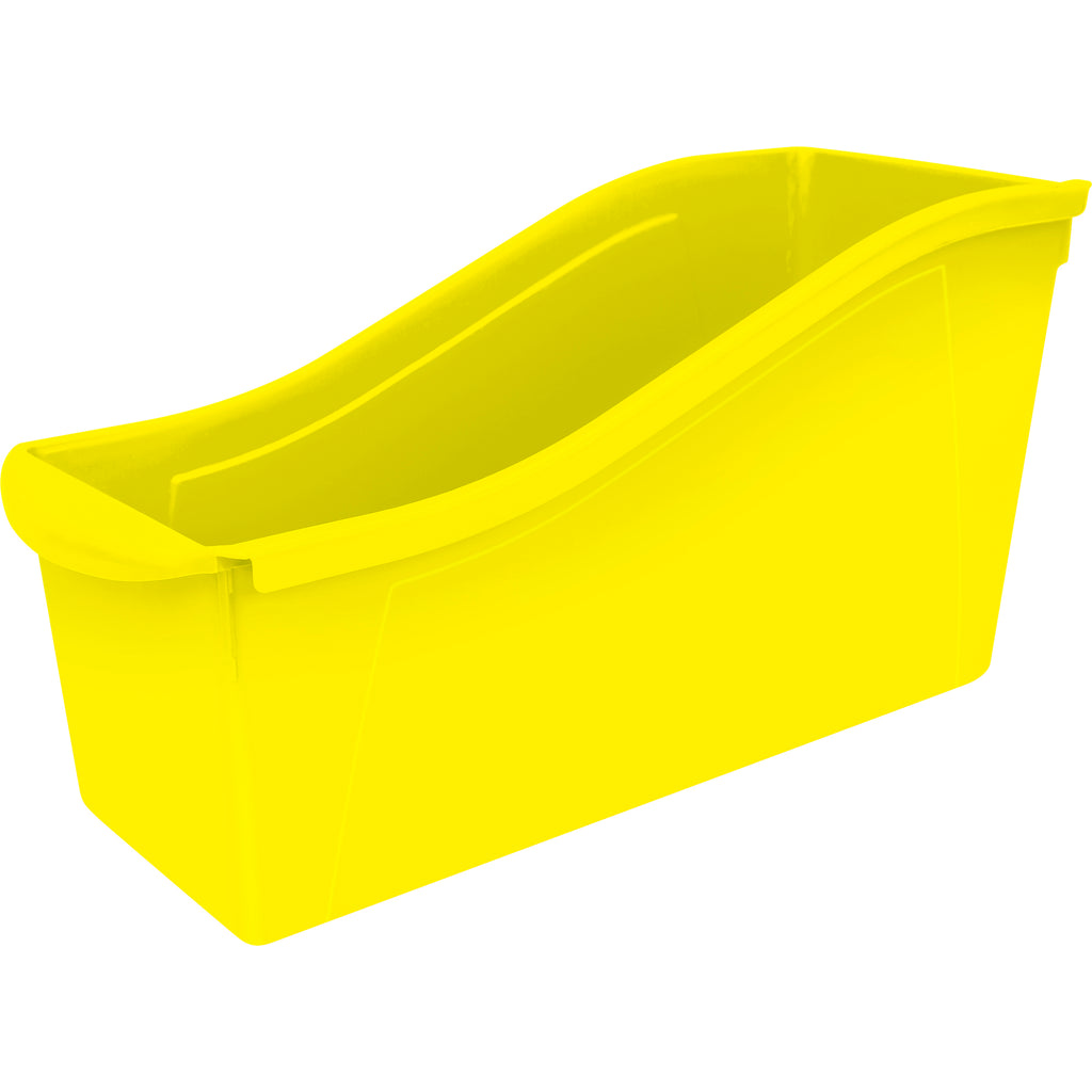 Large Book Bin Yellow