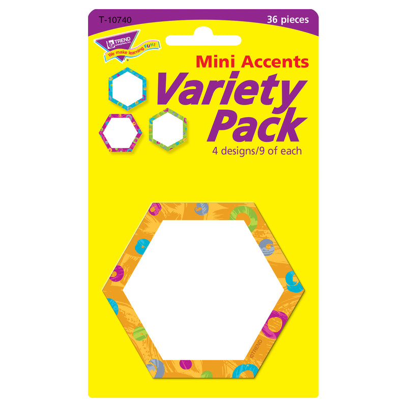 Color Harm Hexa-swirls Mini Accents Variety Pack