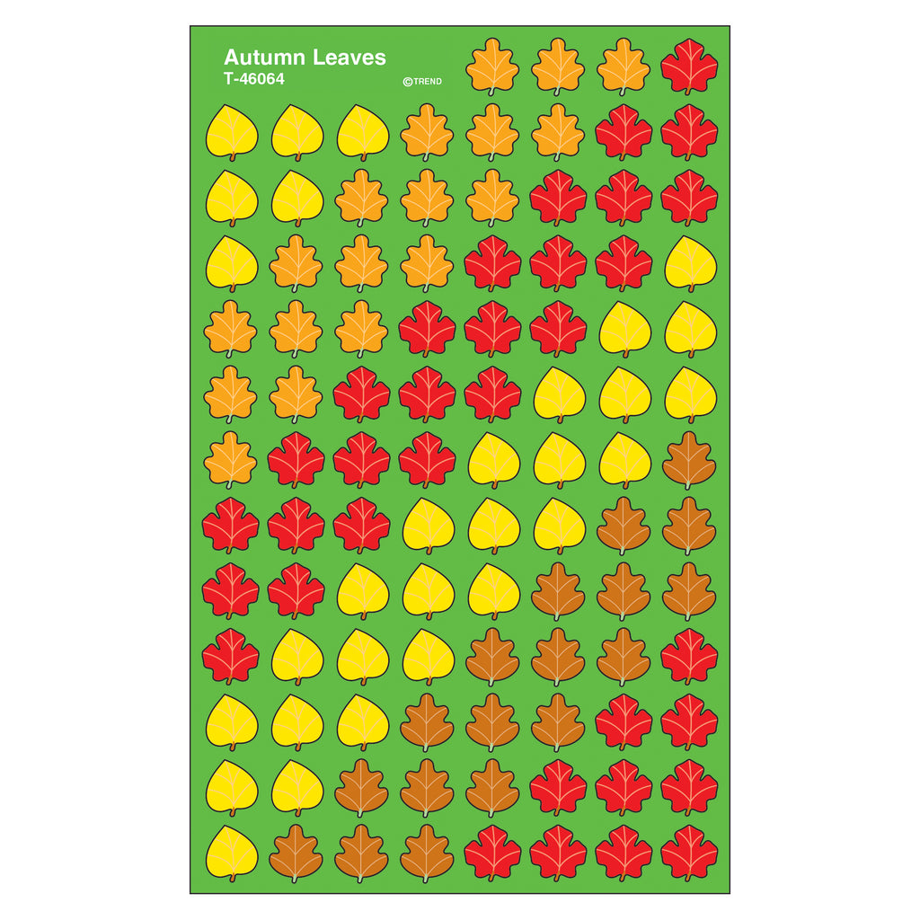 Supershapes Stickers Autumn 800-pk Leaves