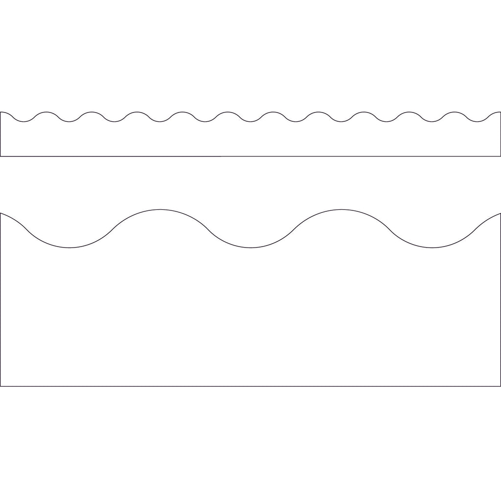 (6 Pk) Trimmer White