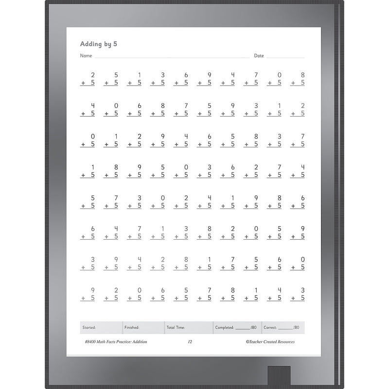 Deluxe Dry-Erase Pocket, For 8-1-2" x 11" Paper, 1 Each