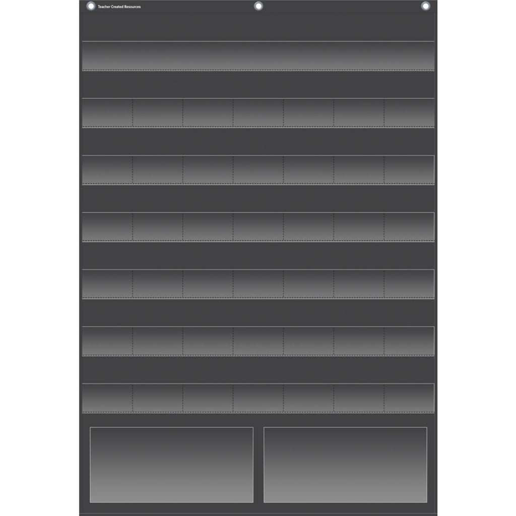 Black Calendar Pocket Chart